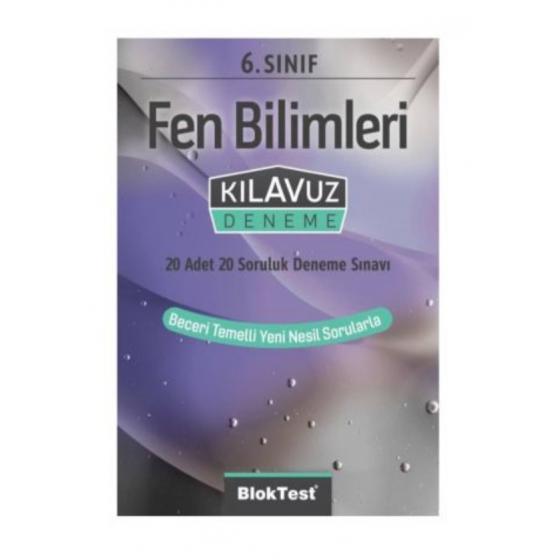 6. Sınıf Fen Bilimleri Kılavuz Deneme BlokTest Yayınları