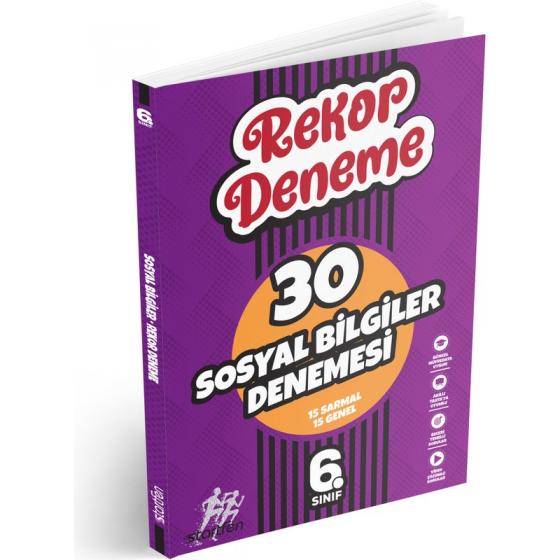 Startfen Yayınları 6. Sınıf Sosyal Bilgiler Rekor Deneme