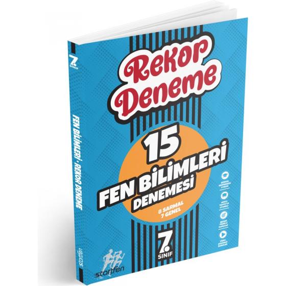 Startfen Yayınları 7. Sınıf Fen Bilimleri Rekor Deneme