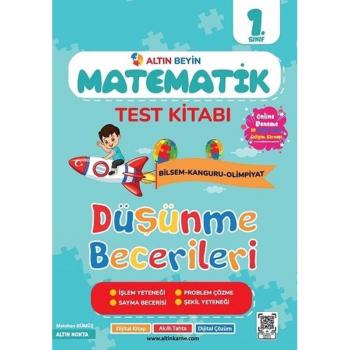 Altın Nokta 1. Sınıf Altın Beyin Matematik Test Kitabı