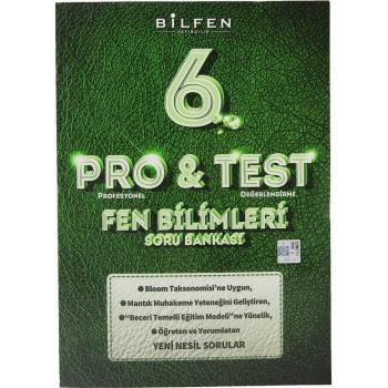 Bilfen Yayınları 6. Sınıf Pro&Test Fen Bilimleri Soru Bankası