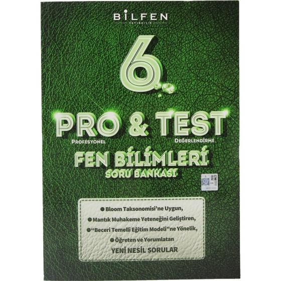 Bilfen Yayınları 6. Sınıf Pro&Test Fen Bilimleri Soru Bankası