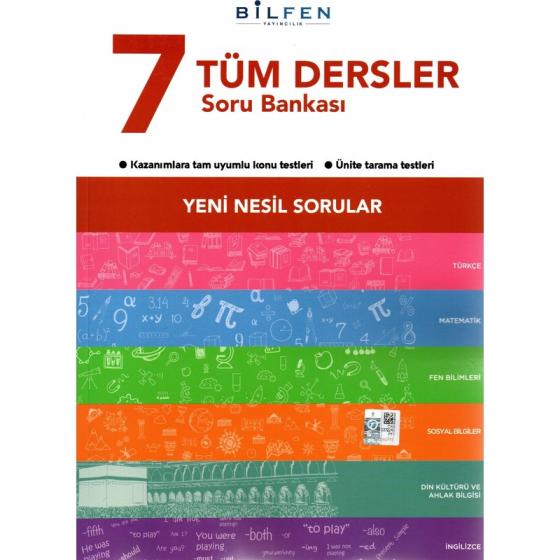 Bilfen Yayınları 7. Sınıf Tüm Dersler Soru Bankası