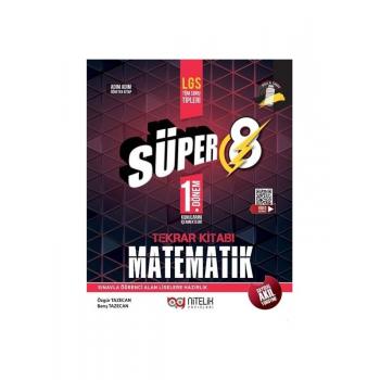 Nitelik Yayınları Nitelik Süper 8.sınıf Lgs 1.dönem Matematik Tekrar Kitabı