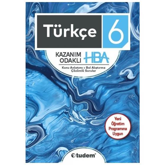 Tudem Yayınları 6.Sınıf Türkçe Kazanım Odaklı Hba