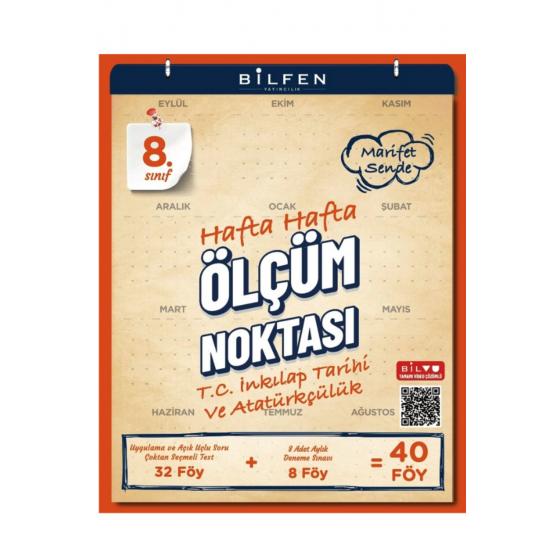 8. Sınıf T.C. İnkılap Tarihi ve Atatürkçülük Hafta Hafta Ölçüm Noktası YENİ ÜRÜN