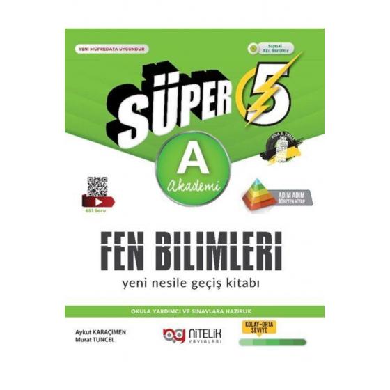 5. Sınıf Süper Fen Bilimleri A Yeni Nesile Geçiş Kitabı Nitelik Yayınları