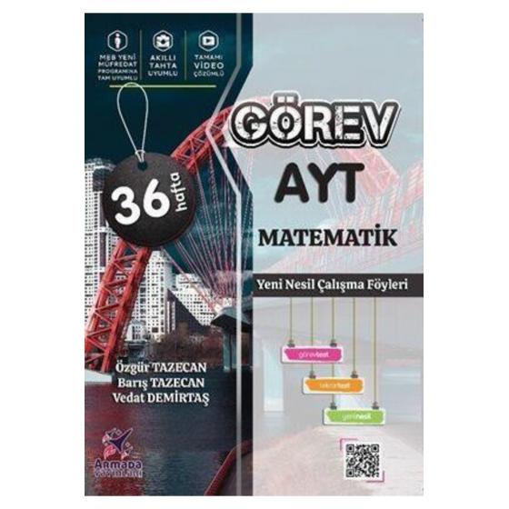 Ayt Matematik Görev Yeni Nesil Çalışma Föyleri Armada Yayınları